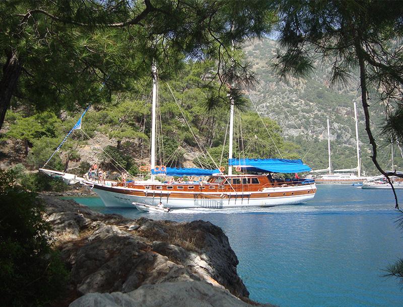 Bateau à Fethiye et Voyage sur Mesure en Turquie